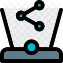 Shared Hologram Shared Holography Sharing Icon