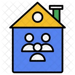 Shared housing  Icon