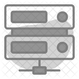 Shared server Icon - Download in Dualtone Style
