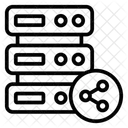 Shared Server Data Icon