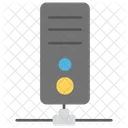 Geteilt Web Hosting Symbol