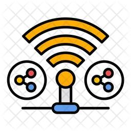 Shared Wifi  Icon
