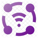 Shared Wifi  Icon