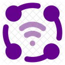 Shared Wifi  Icon