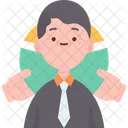 Shareholder Benefit Market Icon