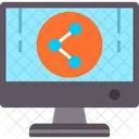 Sharing Lcd Monitor Icon