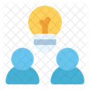 Sharing Knowledge Exchange Idea Icon