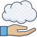 Cloud Sharing Networking Icon