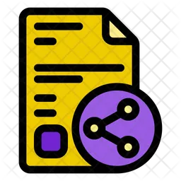 Sharing content  Icon