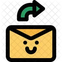 Sharing cute mail  Icon