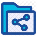 Folder Sharing Interface Icon