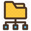 Folder Sharing Network Icon