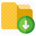 Folder Download Storage Icon