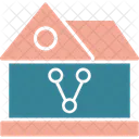 Security House Smart Icon