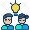 Sharing Idea Idea Communication Communication Icon