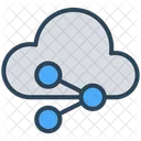 Cloud Computing Sharing Icon