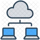 Cloud Computing Sharing Icon