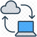 Cloud Computing Sharing Icon