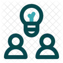 Sharing Knowledge Exchange Idea Icon