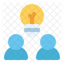 Sharing Knowledge Exchange Idea Icon