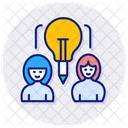 Sharing Ideas Creative Ideas Icon