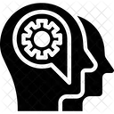Sharing Knowledge Brain Expertise Icon