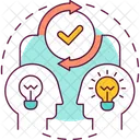 Sharing knowledge  Icon
