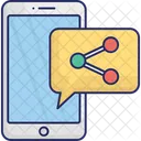 Sharing Message  Icon