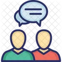 Sharing Opinions  Icon