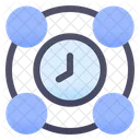 Sharing Time Share Time Transfer Time Icon
