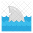 Shark Attack Tail Icon