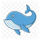 Shark Whale Ocean Icon