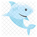 Selachimorpha Shark Fish Icon