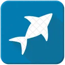 Figure Shark Sea Icon