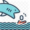 Shark Attacked  Icon