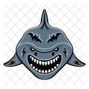 Shark Mascot Shark Face Selachimorpha Face Icon