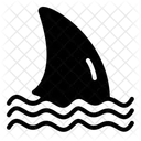 Shark Fin Shark Marine Predator Icon