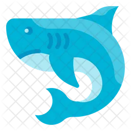 Shark Fish Animal Predator Aquatic  Icon