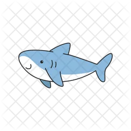 Shark icon. Sea life ecosystem fauna and ocean theme  Icon