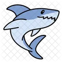 Shark Ocean Predator Icon