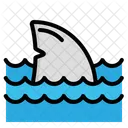 Shark Attack Tail Icon