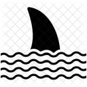 Shark Wave Sea Icon