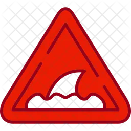 Shark sign  Icon