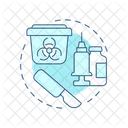 Sharps waste  Icon