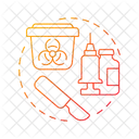 Sharps waste  Icon