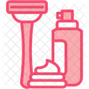 Shave Cream Grooming Care Icon