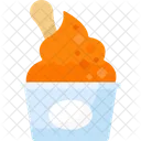 Ice Dessert Ice Cream Icono