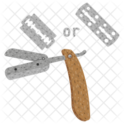 Shaver and blade Icon