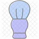 Shaving Brush Lineal Color Icon Icon