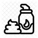 Shaving Cream Grooming Face Care Icon